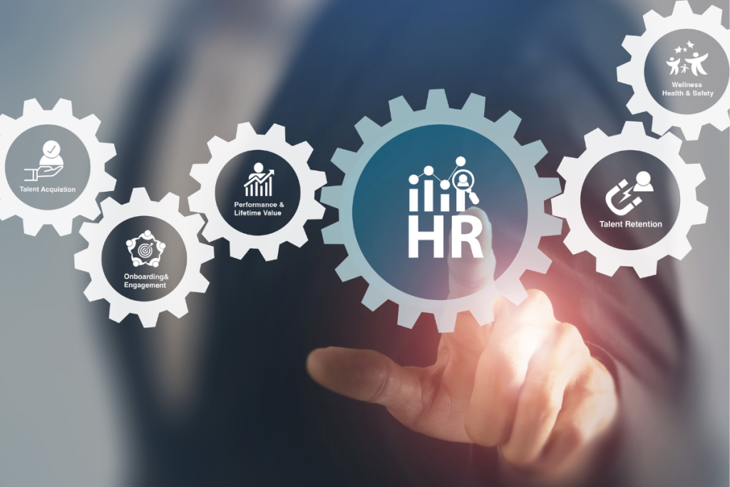 Integrated HR systems connecting payroll, HRIS, and employee management tools