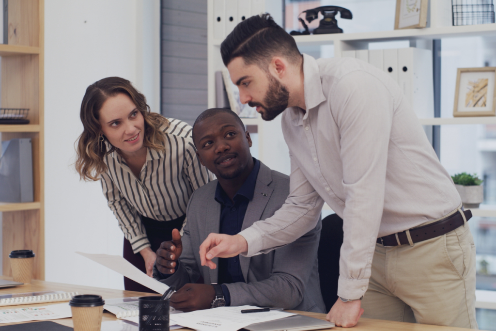 Job architecture framework diagram showing organizational roles and career pathways for workforce planning